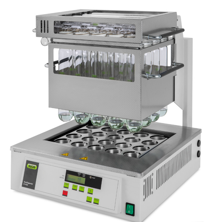 Kjeldahl digestion system KjelDigester K446 / K449 LPP Group